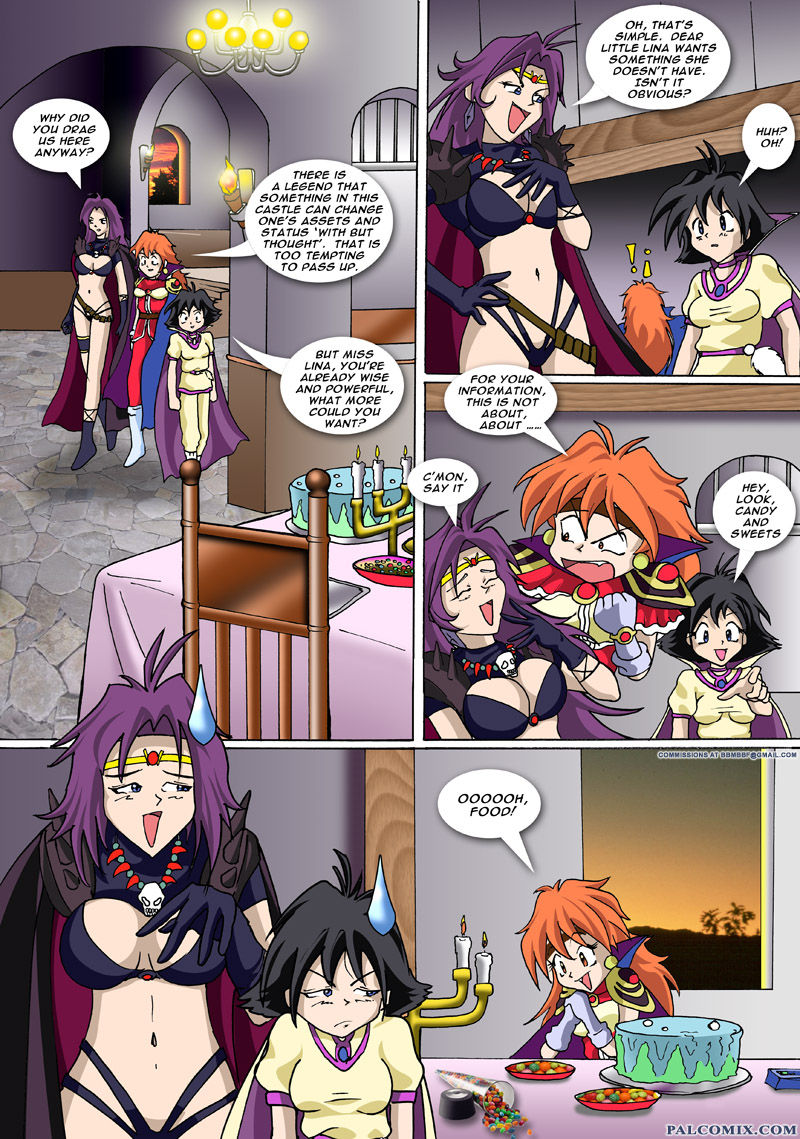 Slayers Age Regression Comic page 2 full
