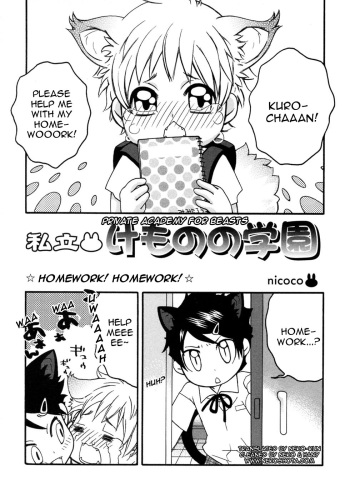 [Nicoco] Homework! Homework! [English] {Neko-Kun} cover