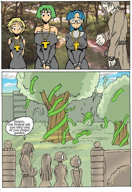 Tentacles Screwing Nuns page 1 full