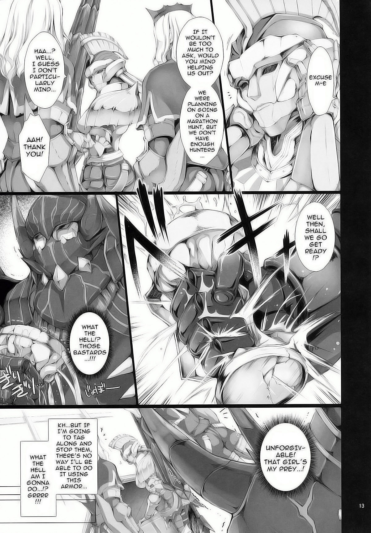 Monhan no Erohon 9 page 11 full