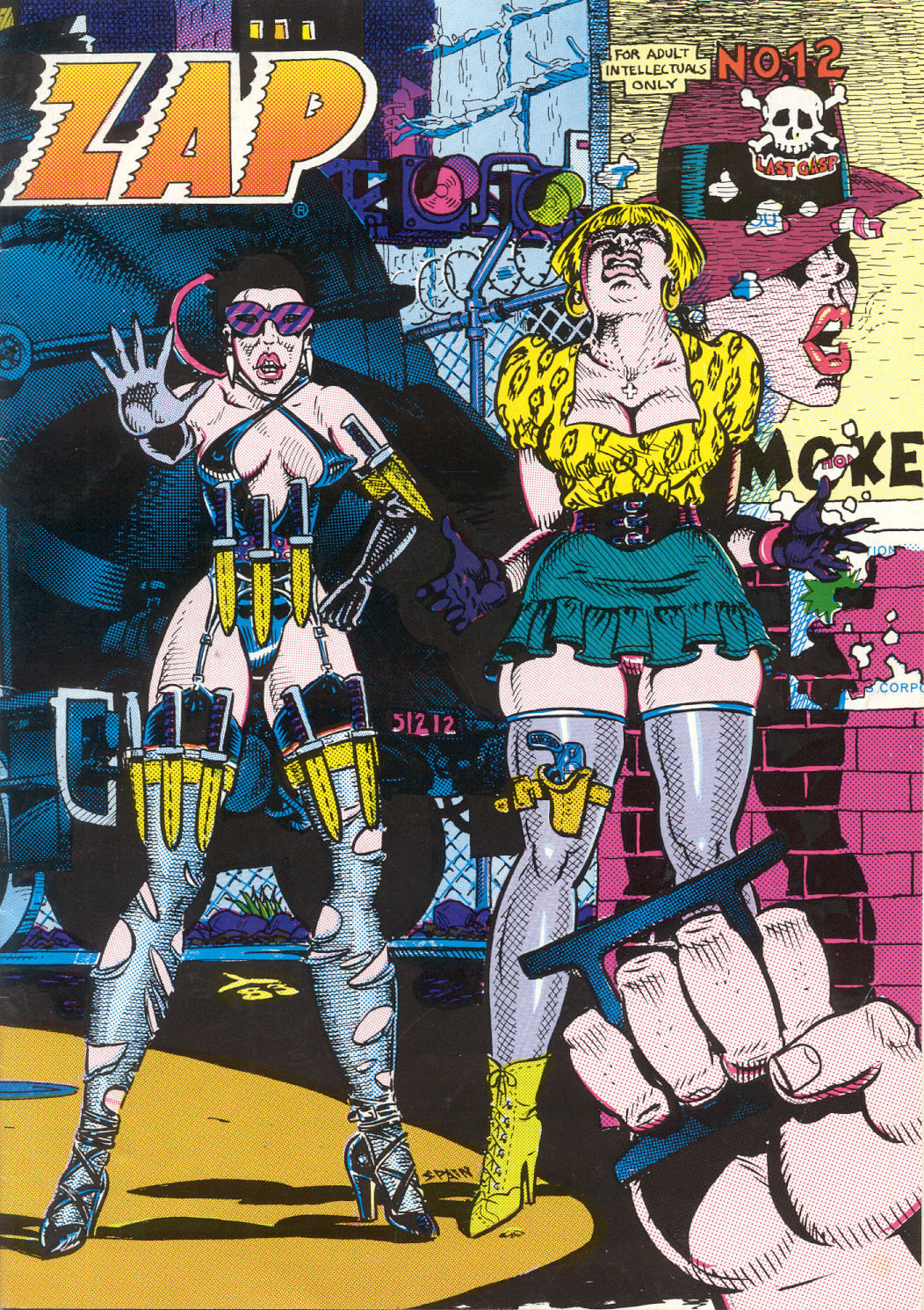 Zap Comix #12 page 1 full
