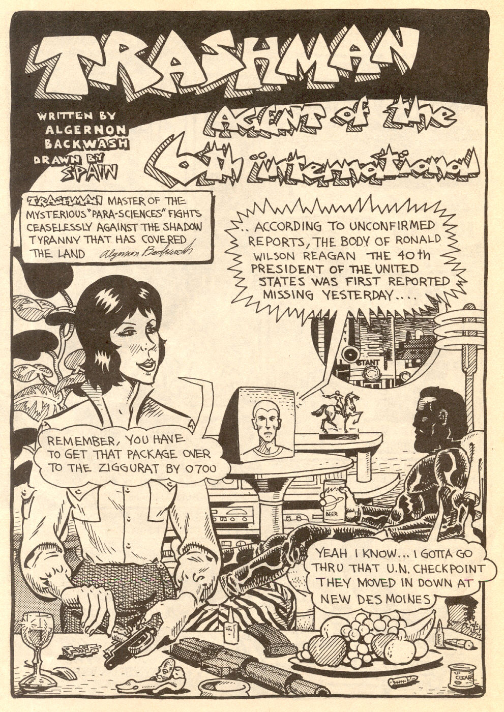 Zap Comix #12 page 3 full