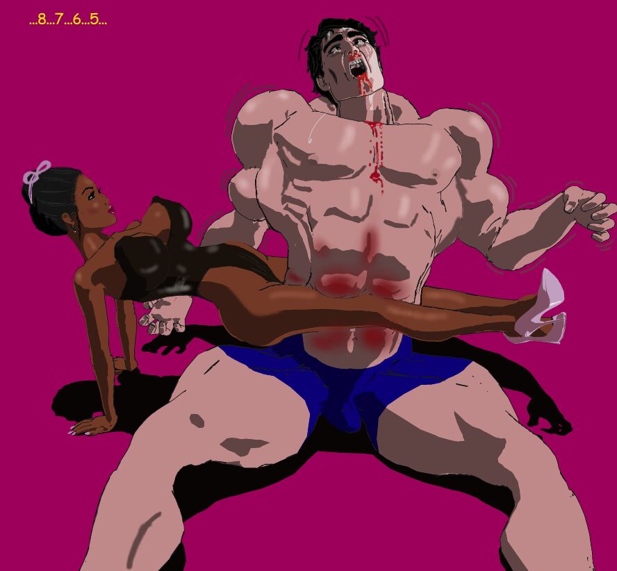 Woman Crushing man with pure strength page 10 full