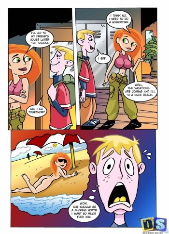[Drawn-Sex] Kim Possible cover