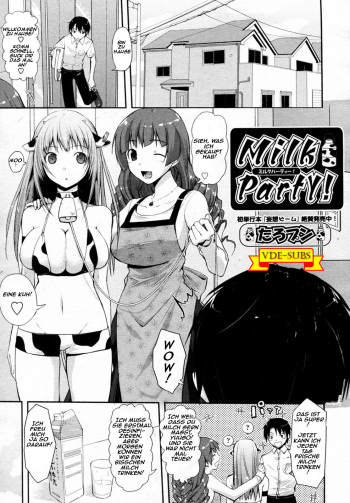 [Taropun] Milk Party! (COMIC Aun 2010-06) [German] [VDE-Subs] [Decensored] cover