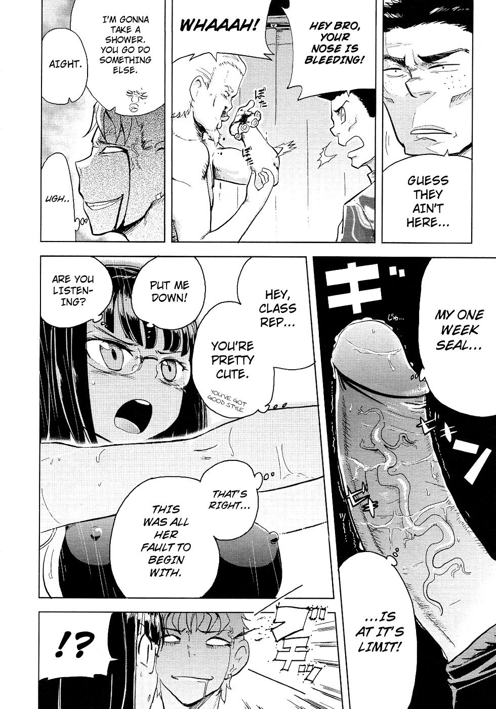 Back to the Iinchou   ==Strange Companions== page 12 full