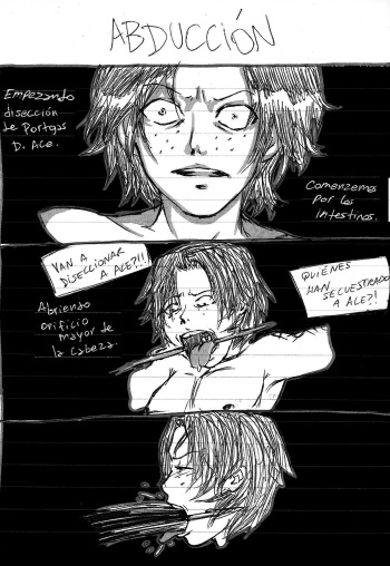 Abducci&oacute;n (One Piece Doujinshi - ACE) cover