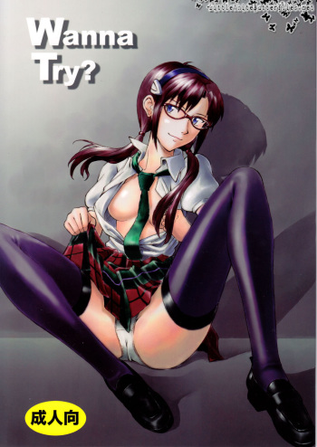 (C78) [Tengu no Tsuzura (Kuro Tengu)] Wanna Try? (Neon Genesis Evangelion) cover