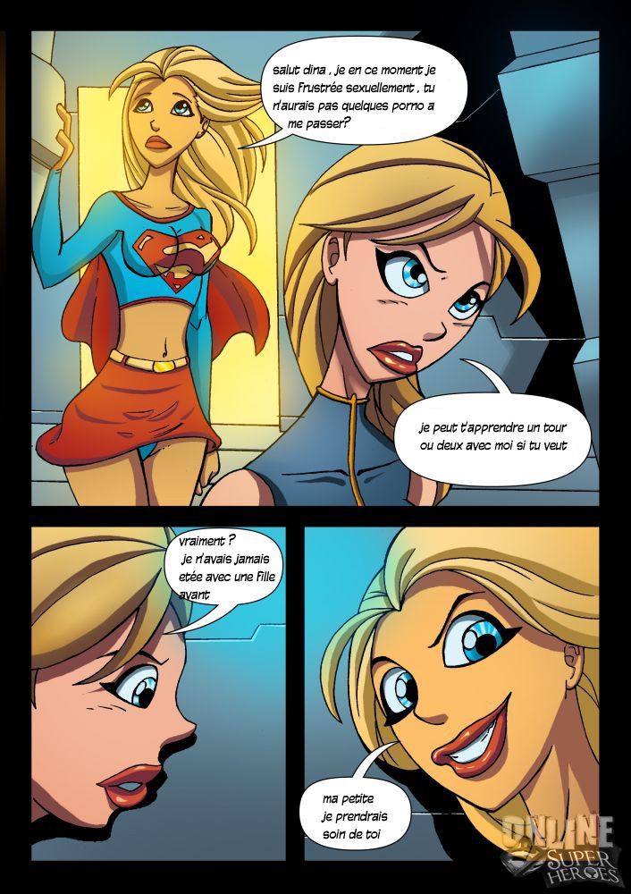 Supergirl page 1 full