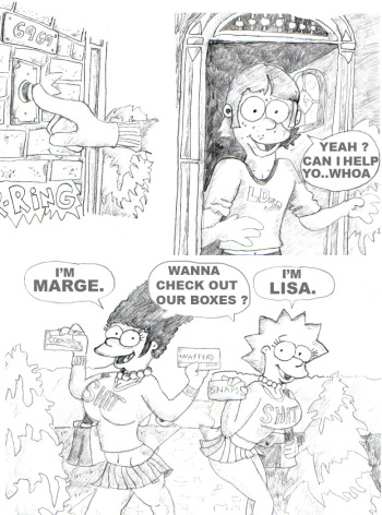 Sales (The Simpsons) cover