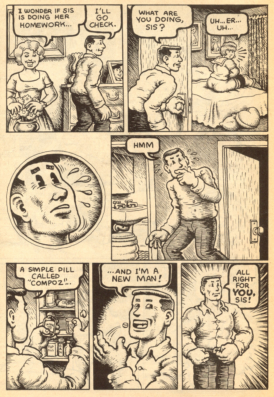 Zap Comix #4 page 10 full