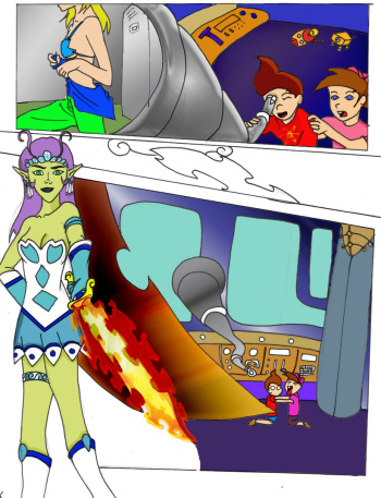 [Double Barrel, WDJ] The Mandie Encounter (The Fairly OddParents) cover