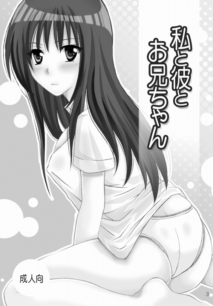 Watashi to Kare to Onii-chan page 3 full