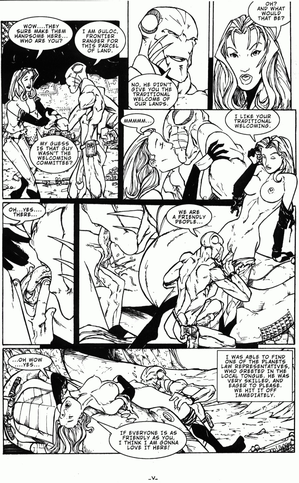 Stranded On Planet X page 6 full