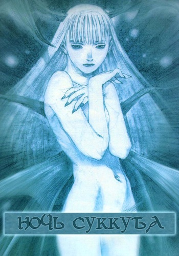 (C53) [Pornostar (Samura Hiroaki)] Succubus no Yoru (Nureta Osanazuma) (Darkstalkers) [Russian] [CodeArtStudio] cover