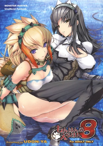 (C77) [UDON-YA (Kizuki Aruchu, ZAN)] Monhan no Erohon 8 (Monster Hunter) [German] {Deutsche-Doujins.com} cover