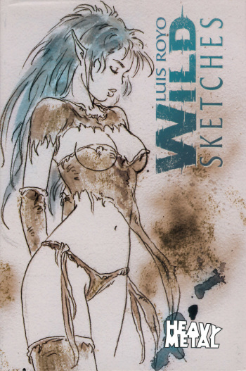 [Luis Royo] Wild Sketches III Artbook cover