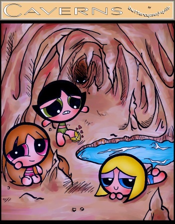 Powerpuff Girls - Caverns cover