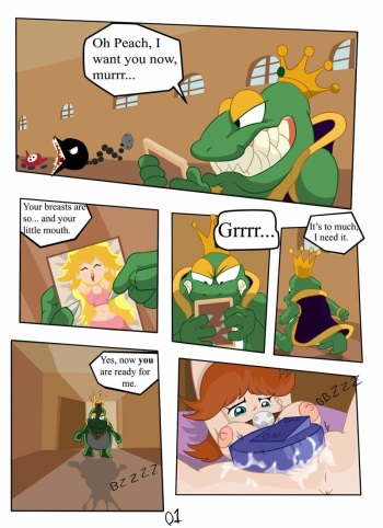 [Jikylio] Daisy Comic (Super Mario Brothers) cover