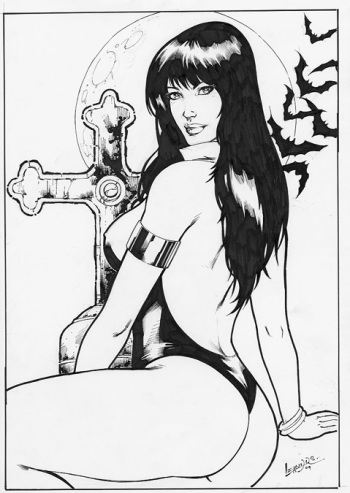 Bundas: Vampirella cover