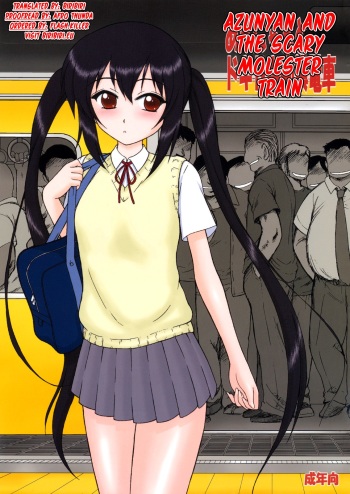 (COMIC1☆4) [BLACK DOG (Kuroinu Juu)] Azunyan to Dokidoki Chikan Densha (K-ON!) [English] [biribiri] cover