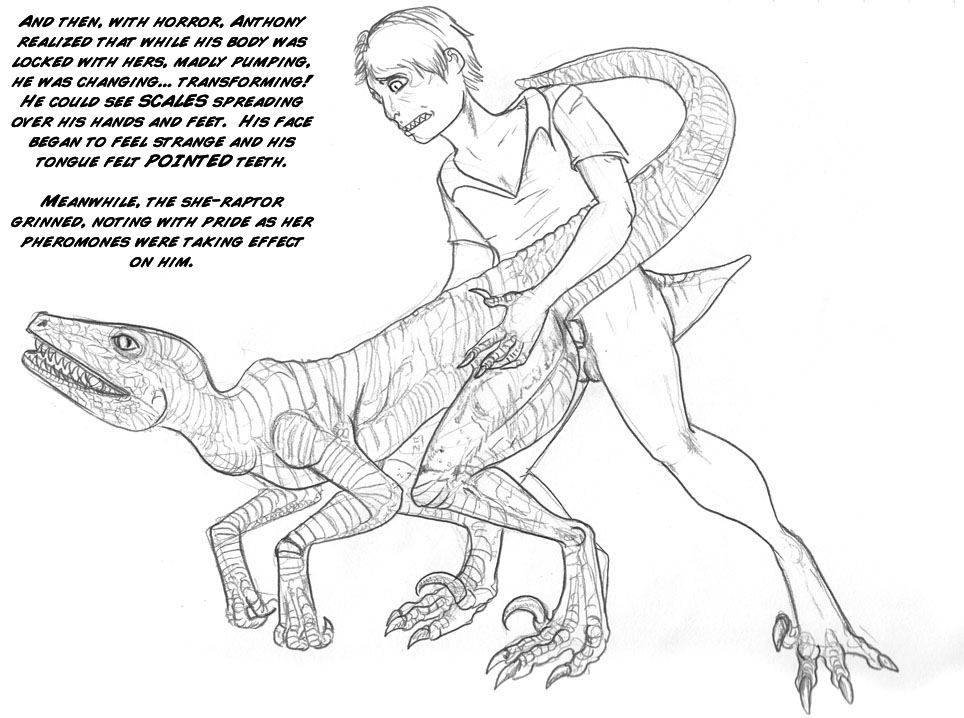 Velociraptor Transformation page 8 full