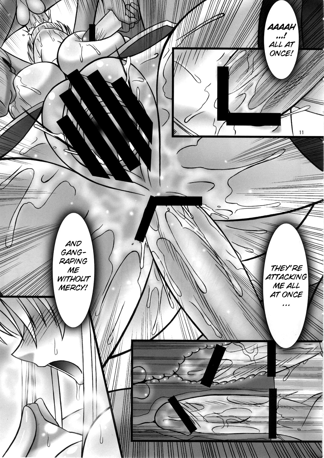 Angel's Stroke 13 Sekai o Kirisaku Tenshi no Uta o Kiki Nagara | While Listening to the Song of an Angel Cutting through the World page 12 full