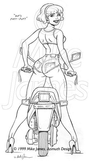 Art by Mike James page 10 full