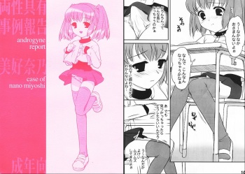 [FlavorGraphics* (Mizui Kaou)] [2002-11-17] - Androgyne Report -Case of Nano Miyoshi- cover