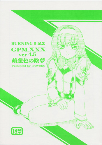 (Mimiket 5) [Toraya (ITOYOKO)] GPM.XXX ver 4.5 Moegiiro no Inmu (Gunparade March) cover