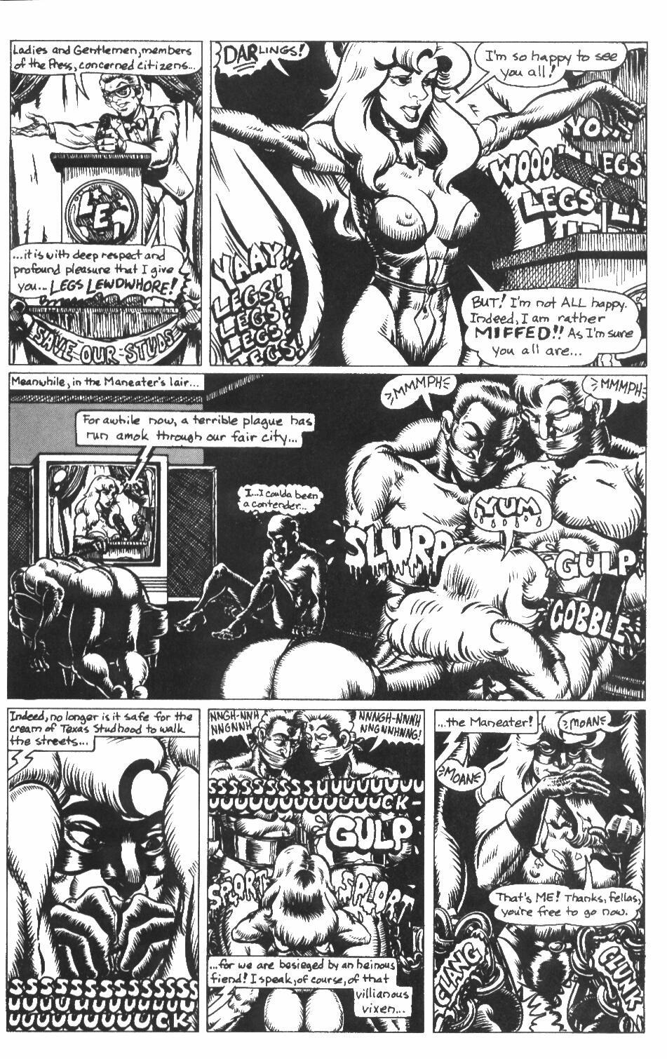 The Blonde Avenger #1 page 8 full