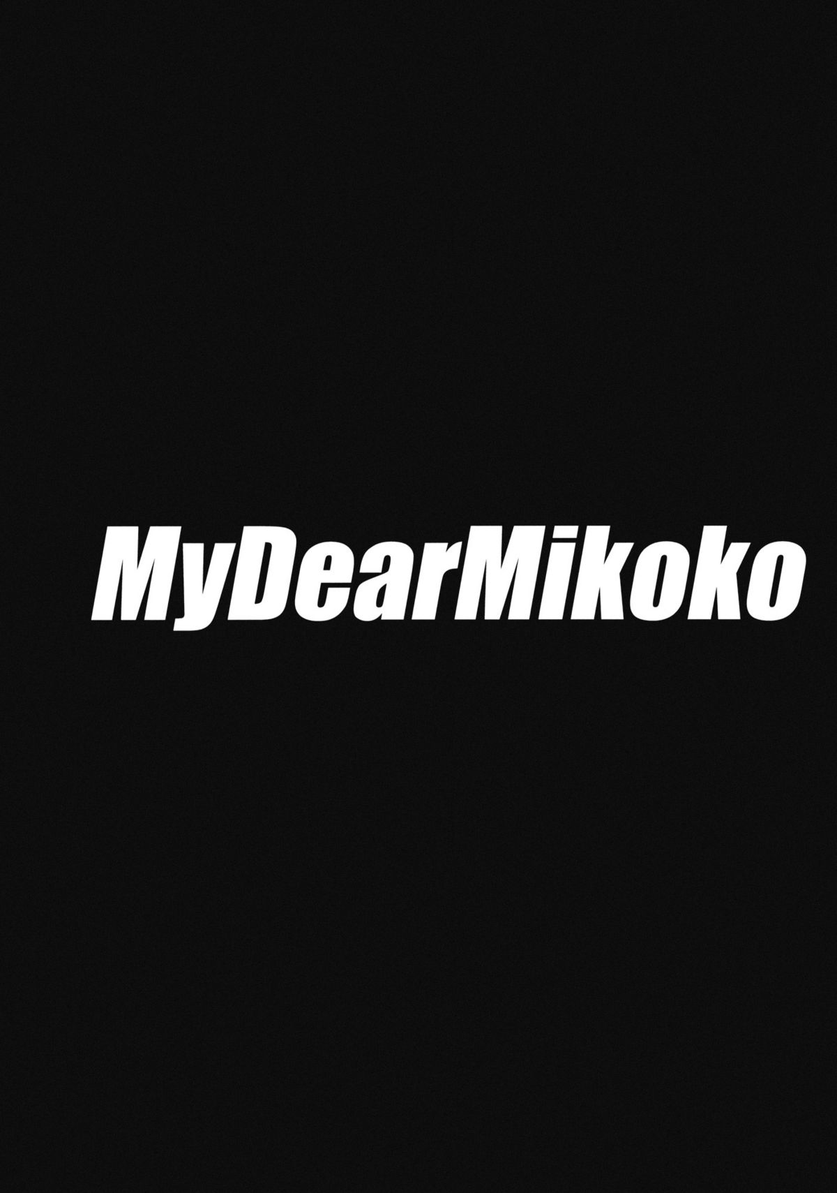 My Dear Mikoko page 3 full