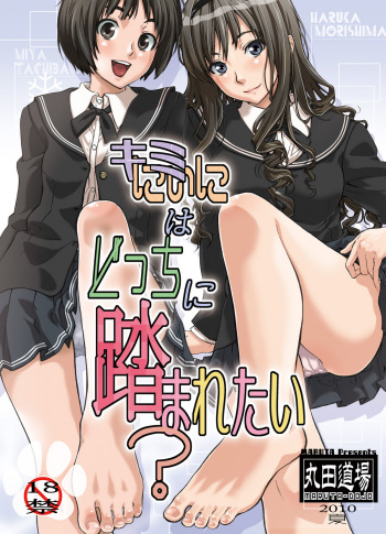 [MARUTA-DOJO (MARUTA)] Kimi wa Docchi ni Fumaretai? (Amagami) [Digital] cover