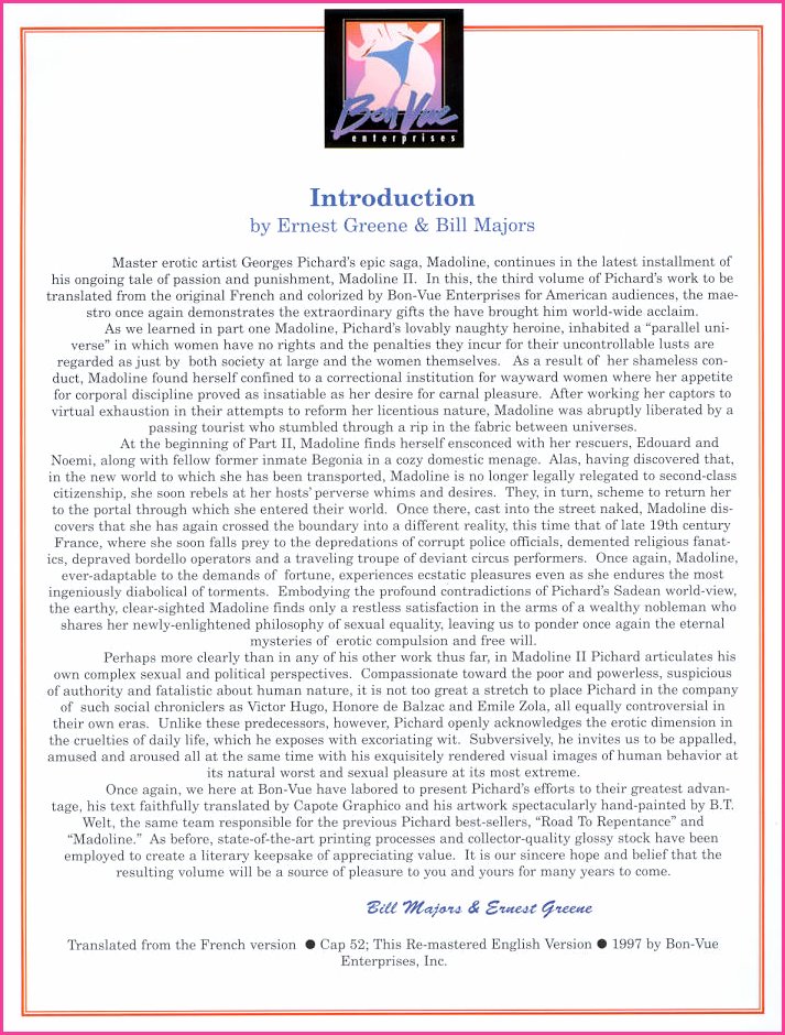 Madoline - Volume #2 page 3 full