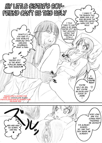 [Bitch Bokujou] My Little Sister's Boyfriend Can't Be This Ugly (OreImo) [English] [Chocolate] cover