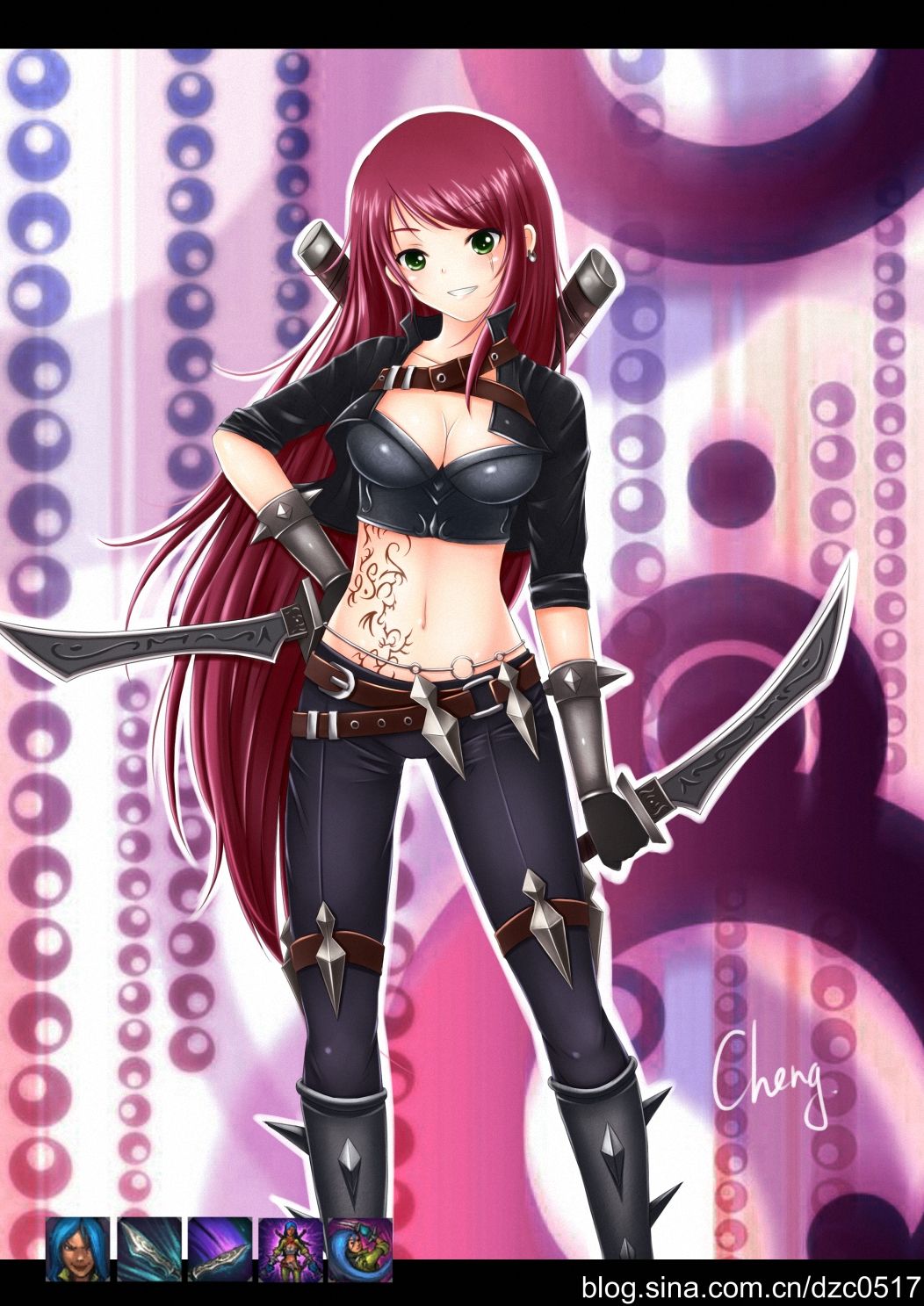 Katarina & Cassiopea - League of Legends page 9 full