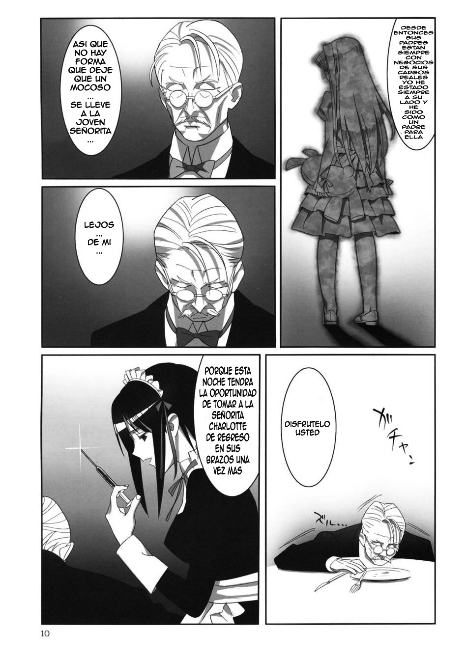 Admired beautiful flower. 2 | Admirando la bella flor. 2 page 9 full