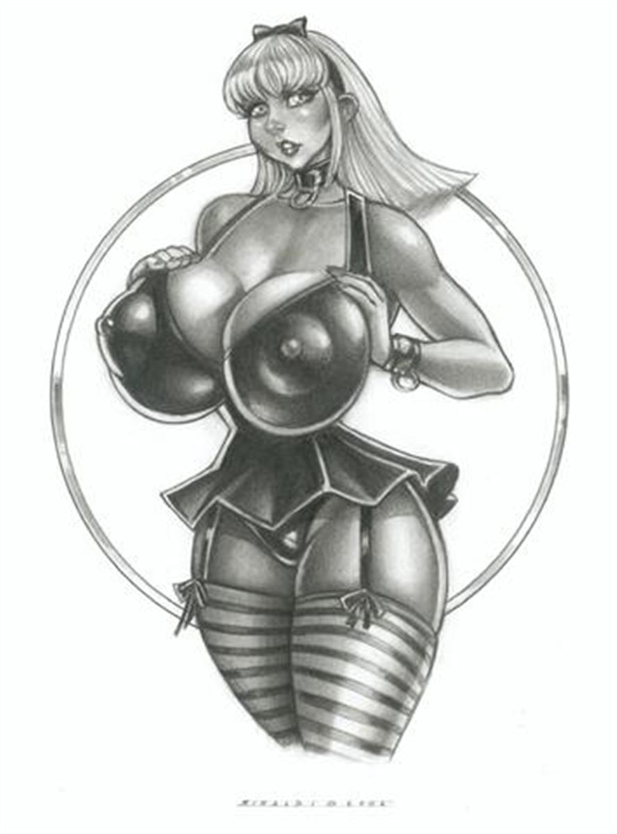 VICTOR RINALDI ART - Huge Tits drawings #8 page 11 full