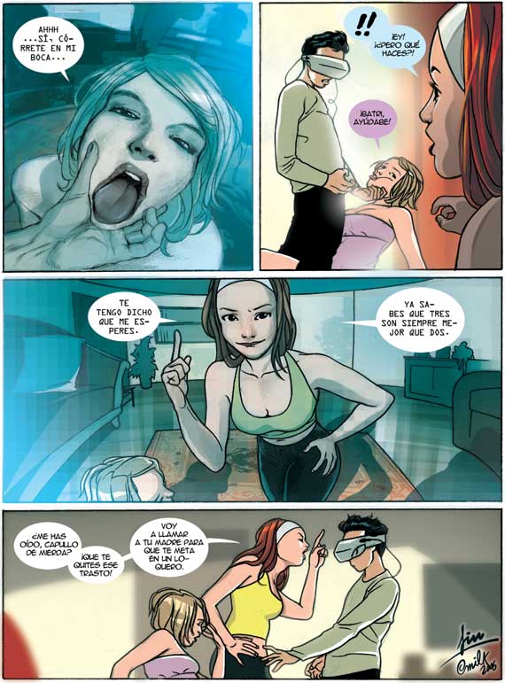 El Jueves - Pencomix - by Milk - Sexy Bytes - Spanish page 7 full