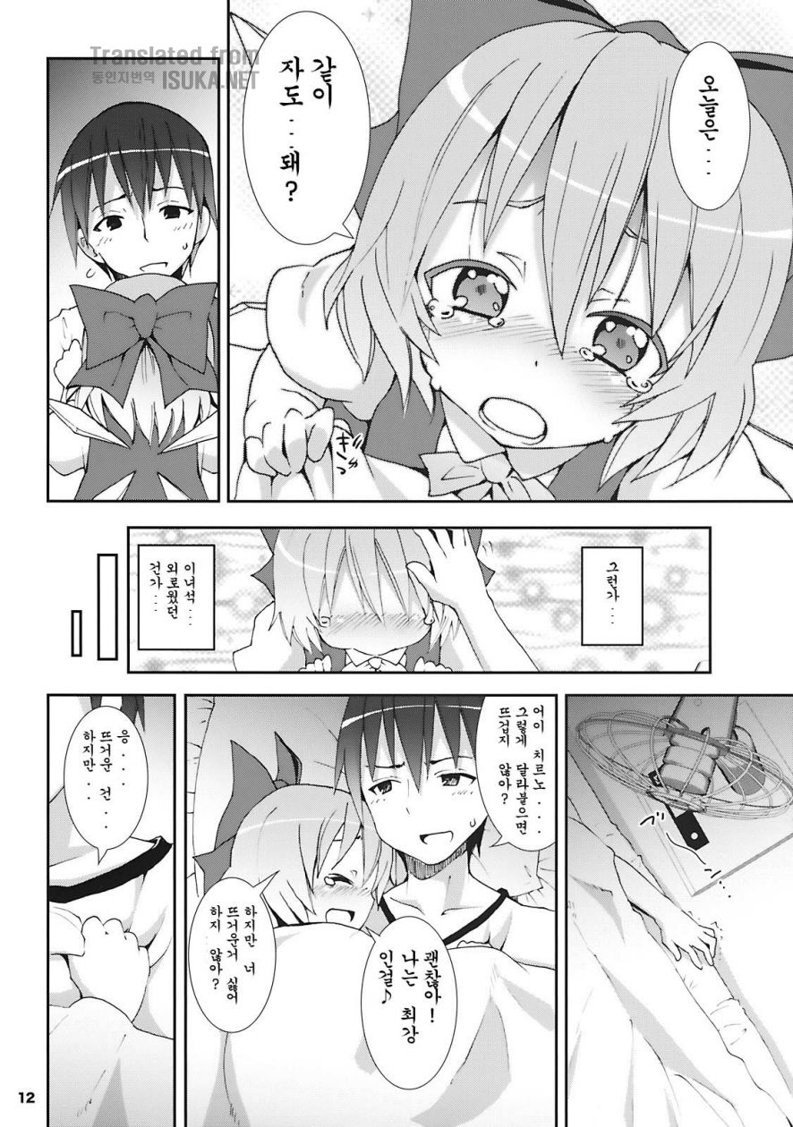 Cirno ga Ouchi ni Yattekita! page 11 full