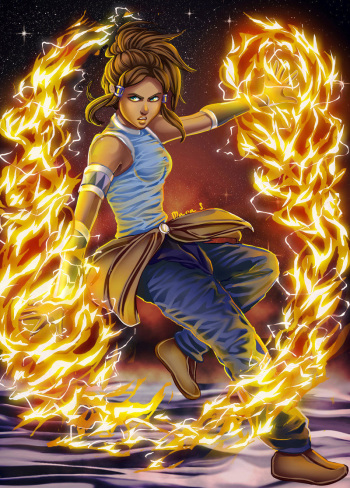 The Last Airbender: Legend of Korra cover