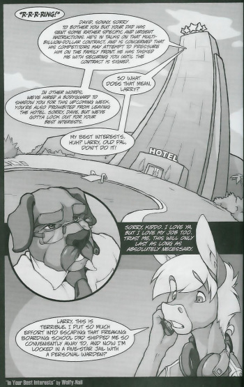 [Wolfy-Nail] In Your Best Interests [Black and White] cover