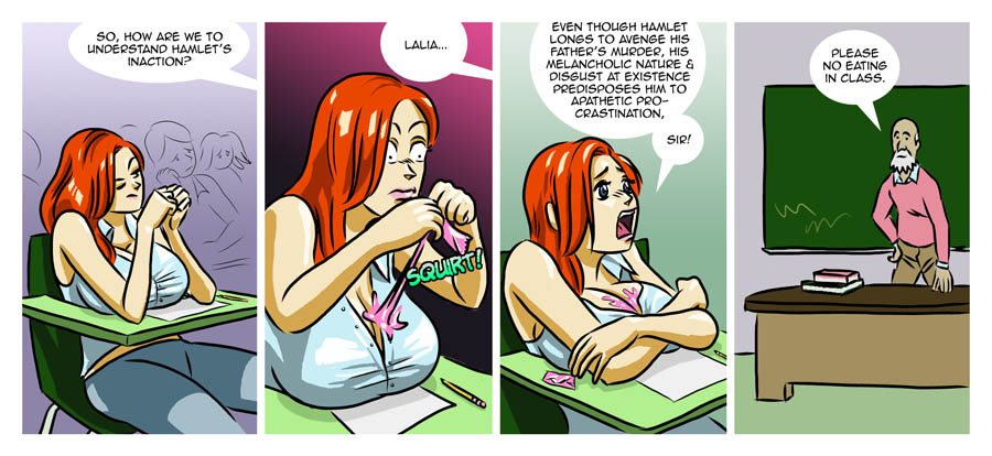 Craving Control 1-5 - Original Storyline; Halloween Special; Thanksgiving; Coming Apart at the Seams; The Lap of Luxury + Incomplete Miscellaneous page 2 full