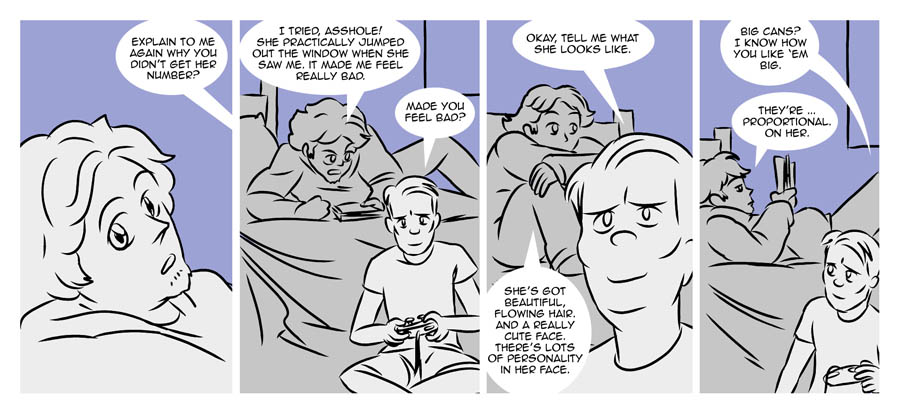 Craving Control 1-5 - Original Storyline; Halloween Special; Thanksgiving; Coming Apart at the Seams; The Lap of Luxury + Incomplete Miscellaneous page 5 full