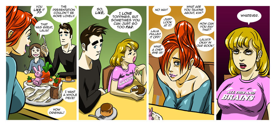 Craving Control 1-5 - Original Storyline; Halloween Special; Thanksgiving; Coming Apart at the Seams; The Lap of Luxury + Incomplete Miscellaneous page 7 full