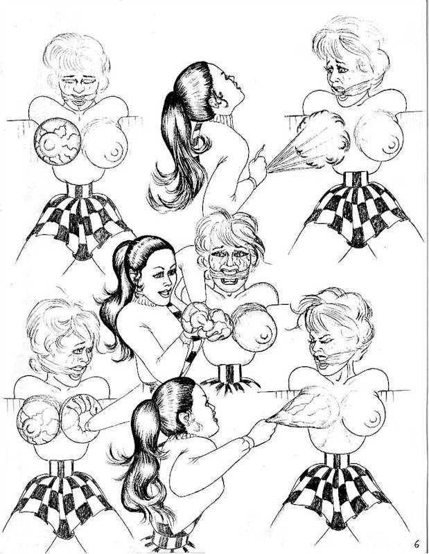 Thomas - Big Barbara in Severe Breast Bondage page 6 full
