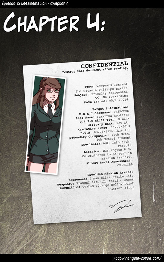 Angel corps episode 2: Assassination -chapter 4 page 1 full