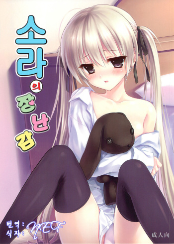 (C78) [Shadow Sorceress Communication Protocol (Hiten Onee-ryuu)] Sora no Omocha (Yosuga no Sora) [Korean] cover