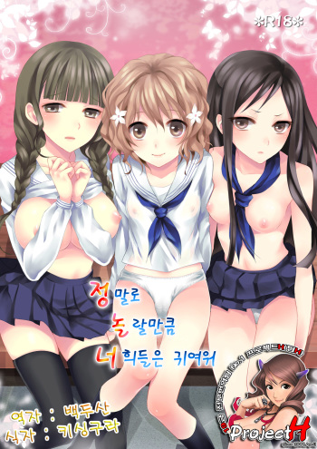 (C80) [人間モドキ (ランダム)] ホッペがビロンビロンに落ちるくらいかわいらしい (korean) cover