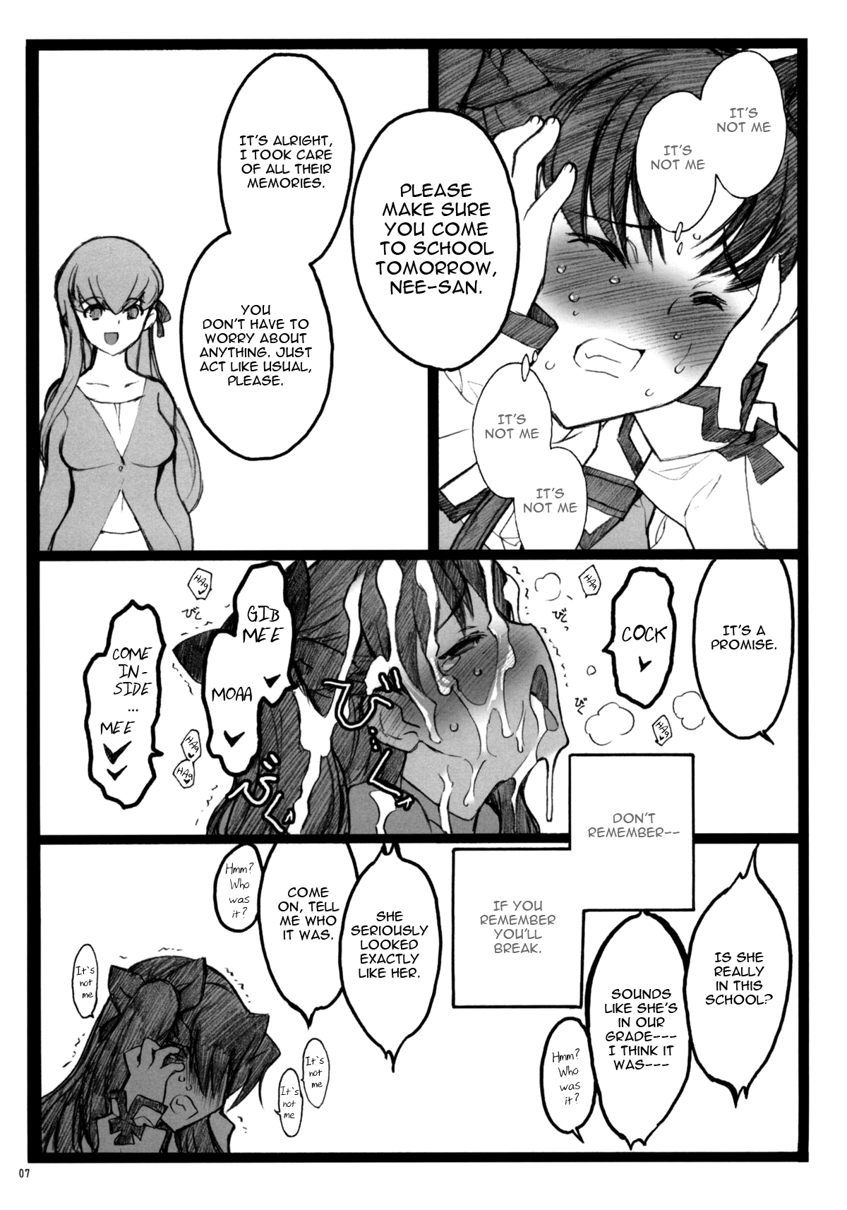 Walpurugisnacht 4 / Walpurgis no Yoru 4   =Little White Butterflies= page 6 full